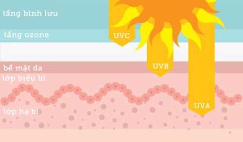 Dù bạn ở trong nhà, tia UV vẫn có thể xuyên qua kính cửa sổ và tác động lên da của bạn